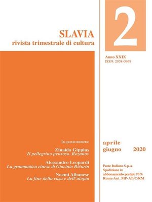cover image of Slavia N. 2020 2